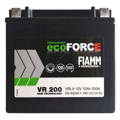 Fiamm AGM Auxiliary battery BTX-12 12 AH